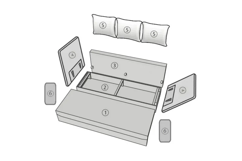Bäddsoffa - Grön - Möbler - Vardagsrum - Bäddsoffor