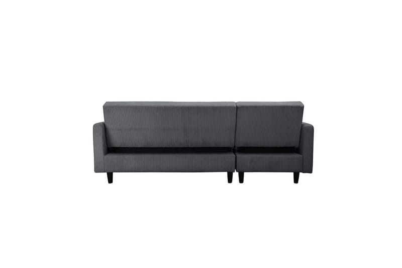 Bäddsoffa Hartford II 213x153x82 cm, Antracit - 213x153x82 cm, Antracit - Möbler - Vardagsrum - Bäddsoffor