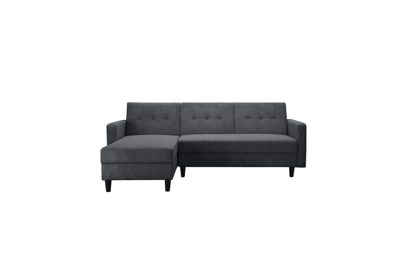 Bäddsoffa Hartford II 213x153x82 cm, Antracit - 213x153x82 cm, Antracit - Möbler - Vardagsrum - Bäddsoffor