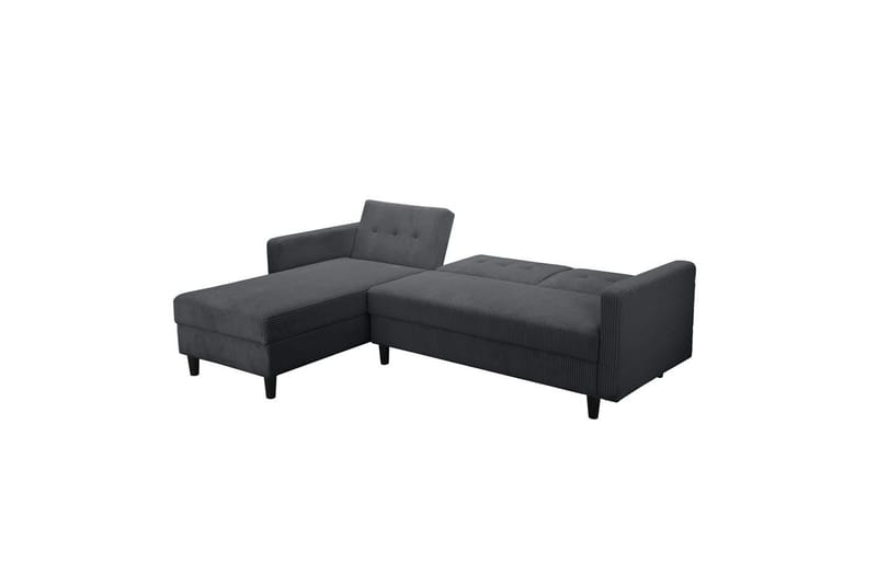 Bäddsoffa Hartford II 213x153x82 cm, Antracit - 213x153x82 cm, Antracit - Möbler - Vardagsrum - Bäddsoffor