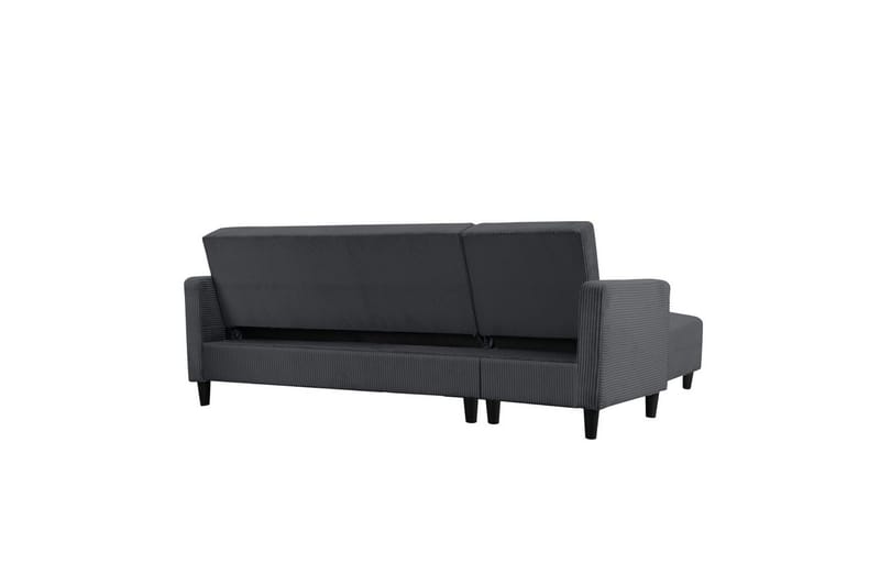 Bäddsoffa Hartford II 213x153x82 cm, Antracit - 213x153x82 cm, Antracit - Möbler - Vardagsrum - Bäddsoffor