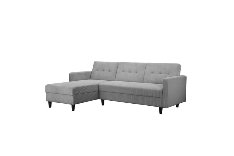 Bäddsoffa Hartford II 213x153x82 cm, Grå - 213x153x82 cm, Grå - Möbler - Vardagsrum - Bäddsoffor