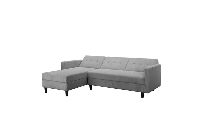 Bäddsoffa Hartford II 213x153x82 cm, Grå - 213x153x82 cm, Grå - Möbler - Vardagsrum - Bäddsoffor