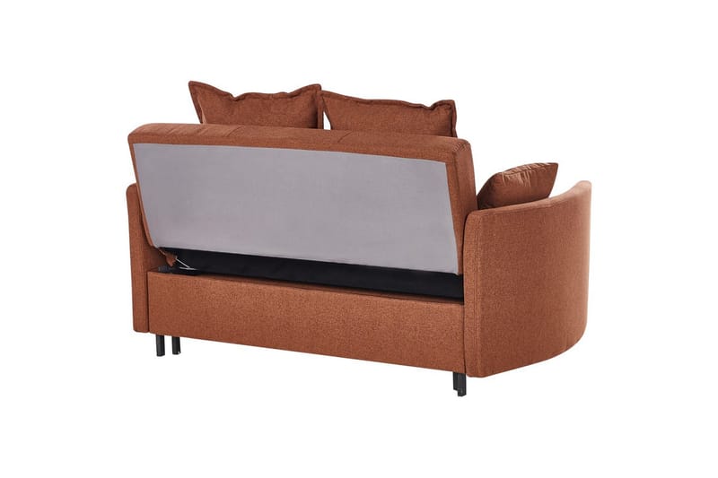 Bäddsoffa Hovin - Brun, Svart - Möbler - Vardagsrum - Bäddsoffor