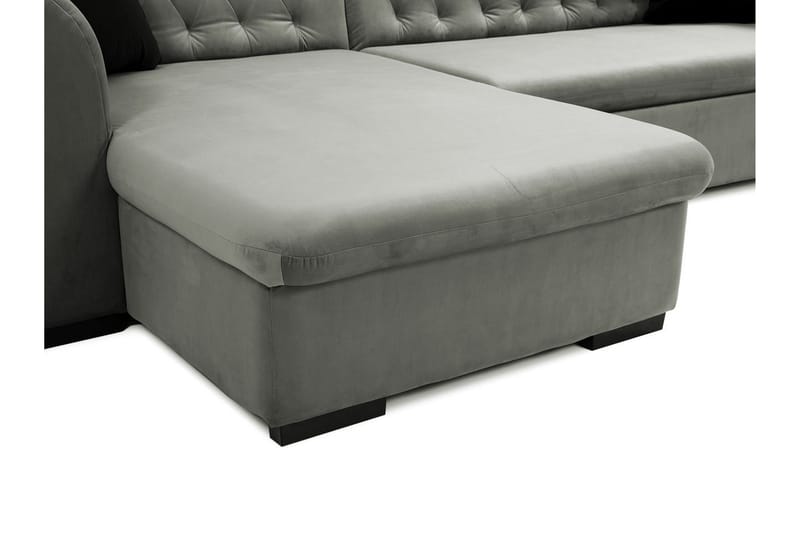 Bäddsoffa med divan - Blå - Möbler - Vardagsrum - Bäddsoffor