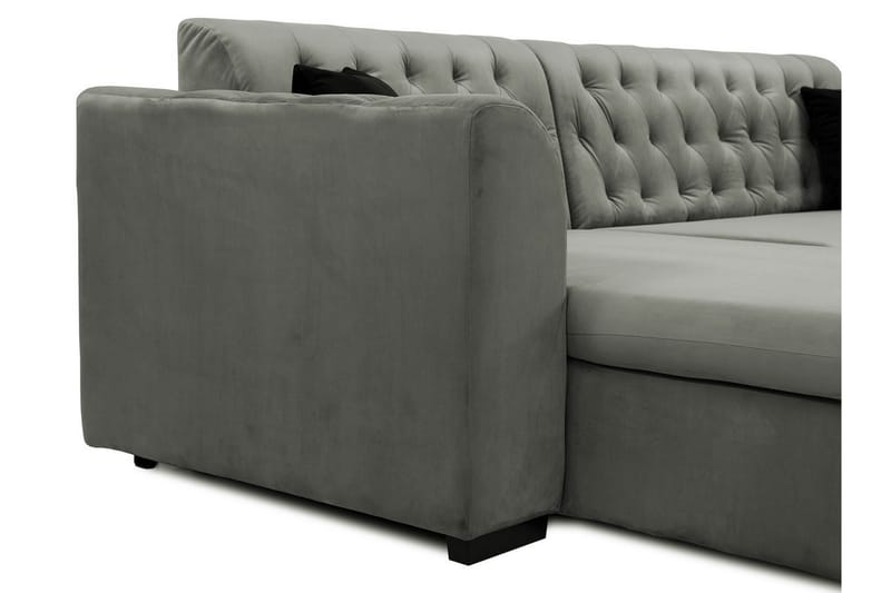 Bäddsoffa med divan - Blå - Möbler - Vardagsrum - Bäddsoffor