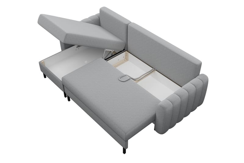 Bäddsoffa med divan - Bl�å - Möbler - Vardagsrum - Bäddsoffor