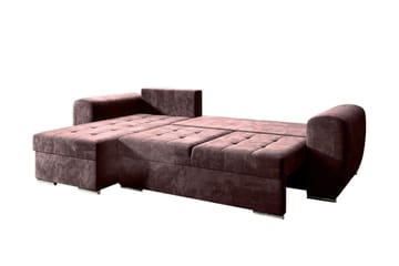 Bäddsoffa med divan - Gul - Möbler - Vardagsrum - Bäddsoffor