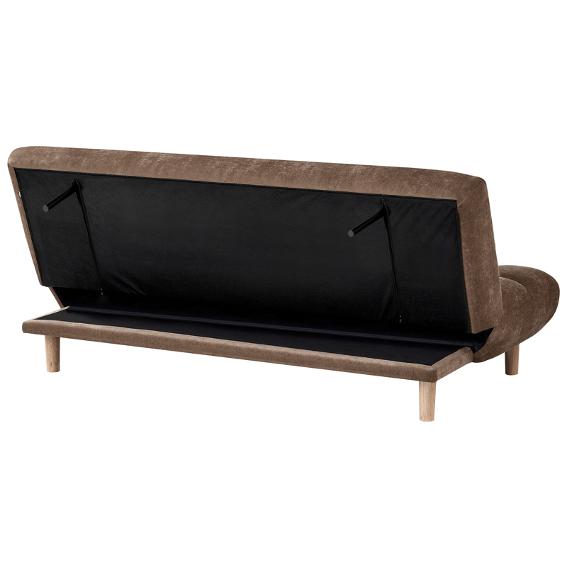 Bäddsoffa Risor - Brun - Möbler - Vardagsrum - Bäddsoffor - 2-sits bäddsoffa