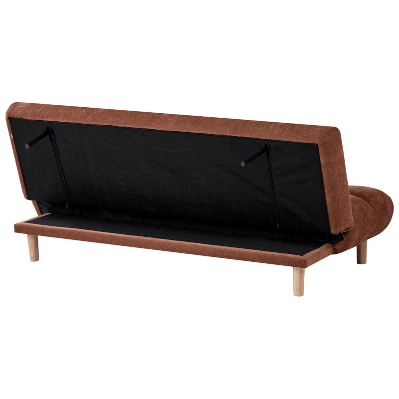 Bäddsoffa Risor - Guldbrun - Möbler - Vardagsrum - Bäddsoffor - 2-sits bäddsoffa
