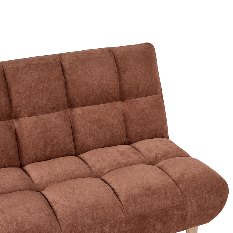Bäddsoffa Risor - Guldbrun - Möbler - Vardagsrum - Bäddsoffor - 2-sits bäddsoffa