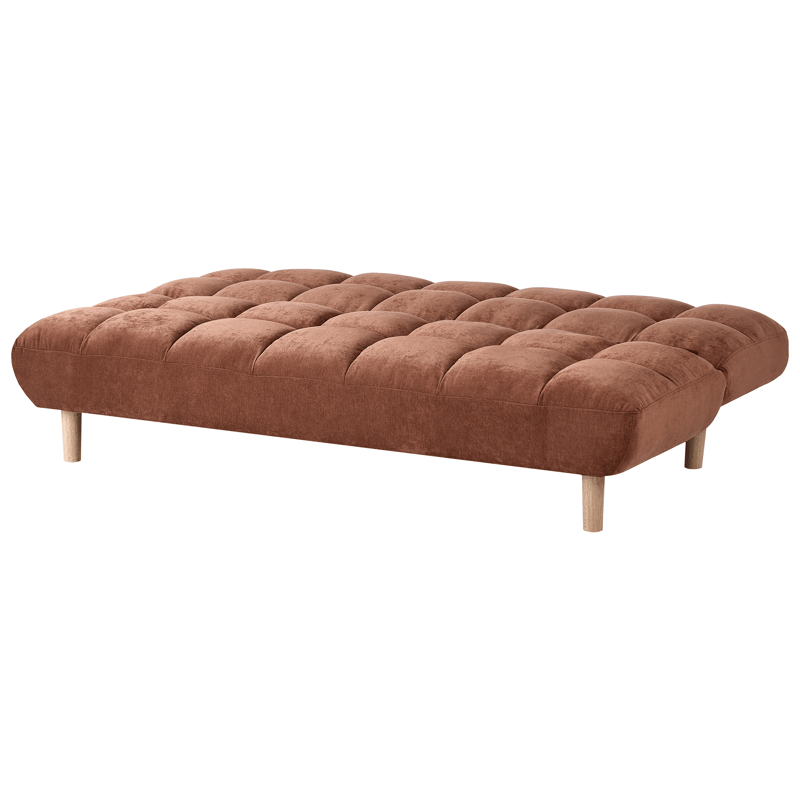 Bäddsoffa Risor - Guldbrun - Möbler - Vardagsrum - Bäddsoffor - 2-sits bäddsoffa