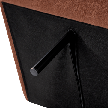 Bäddsoffa Risor - Guldbrun - Möbler - Vardagsrum - Bäddsoffor - 2-sits bäddsoffa
