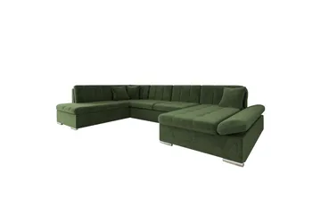 Zumar Bäddsoffa med Divan och Schäslong 4-sits i Chenille