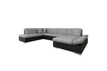 Zumar Bäddsoffa med Divan och Schäslong 4-sits i Konstläder