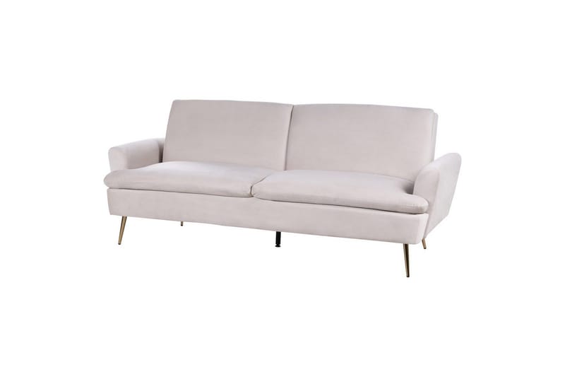 Bäddsoffa Vettre - Beige, guld - Möbler - Vardagsrum - Bäddsoffor