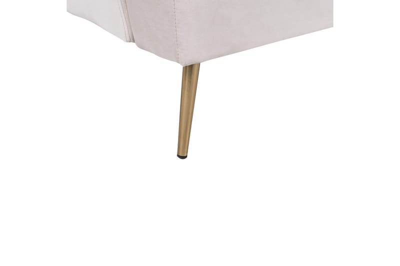 Bäddsoffa Vettre - Beige, guld - Möbler - Vardagsrum - Bäddsoffor
