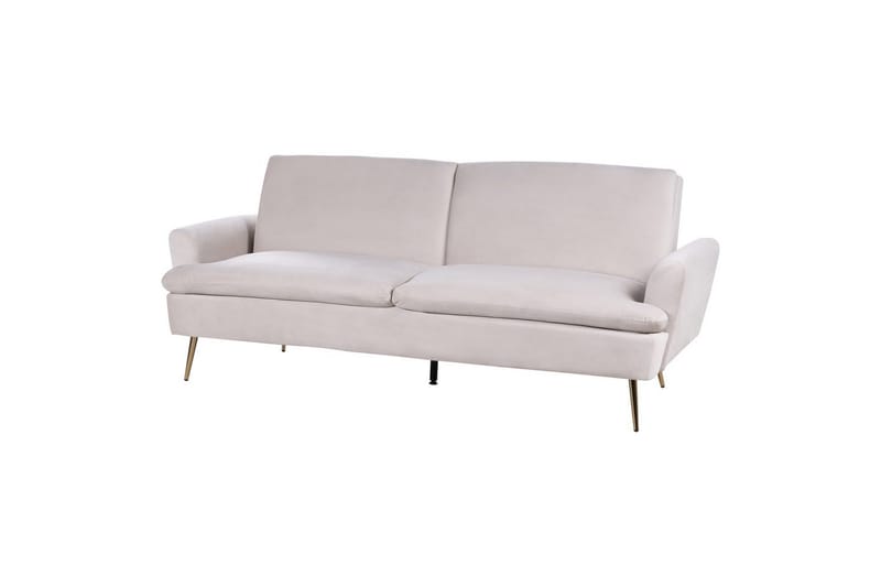Bäddsoffa Vettre - Beige, guld - Möbler - Vardagsrum - Bäddsoffor