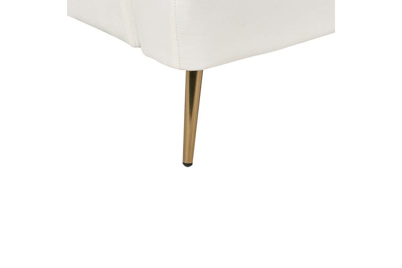 Bäddsoffa Vettre - Vitt, guld - Möbler - Vardagsrum - Bäddsoffor