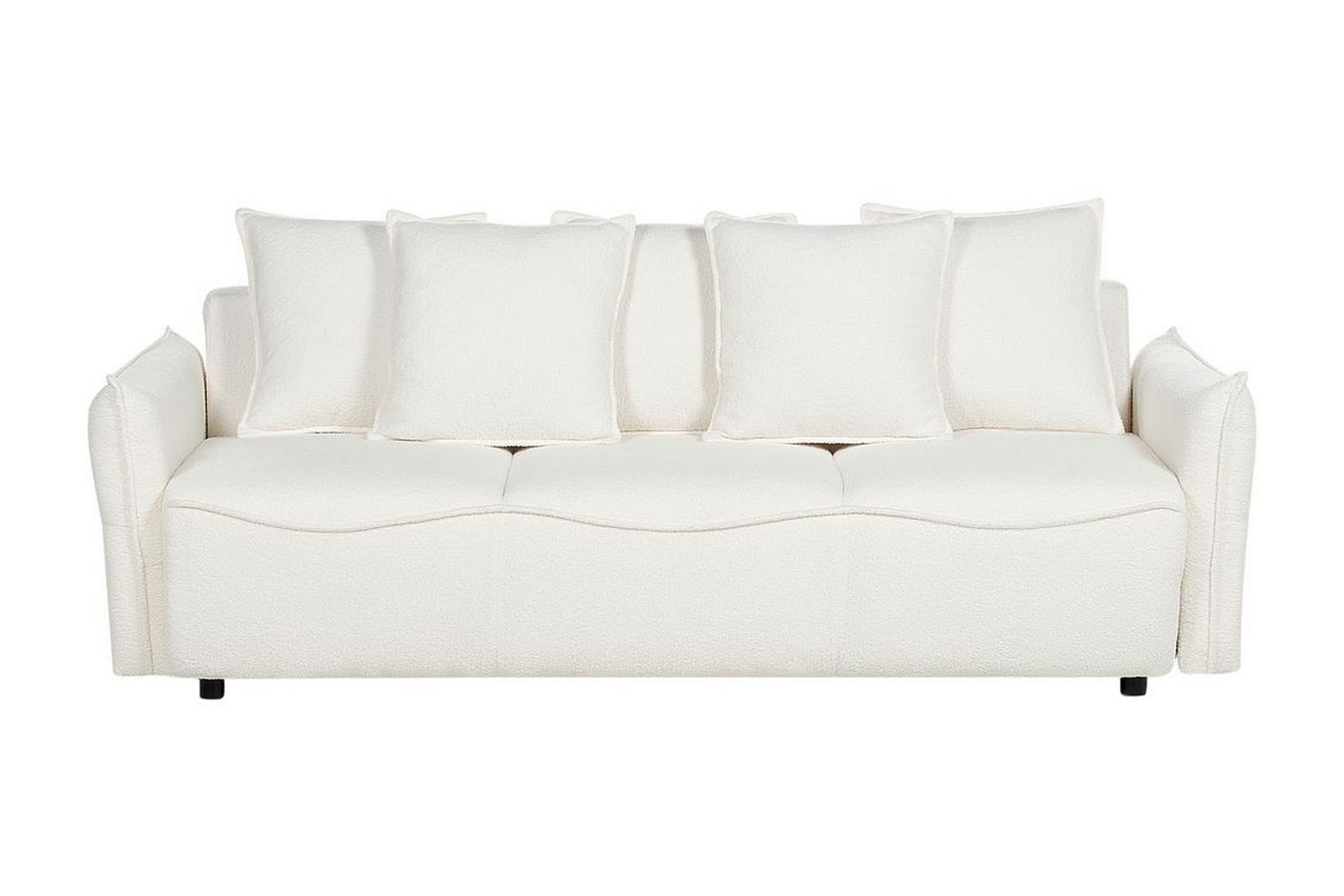 balendin bäddsoffa 3-sits - vit/svart