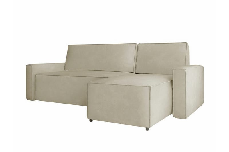 Bandon 3-sits Hörnbäddsoffa Beige - Möbler - Vardagsrum - Bäddsoffor - Hörnbäddsoffa