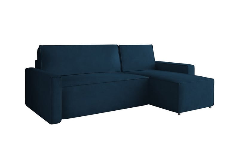Bandon 3-sits Hörnbäddsoffa Blå - Möbler - Vardagsrum - Bäddsoffor - Hörnbäddsoffa