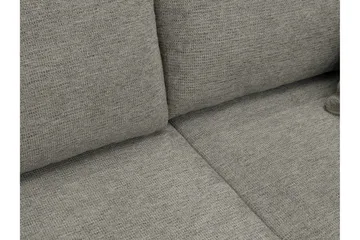 Barile Bäddsoffa Dubbeldivan 4-sits i Plysch - Beige - Möbler - Vardagsrum - Bäddsoffor - U bäddsoffa