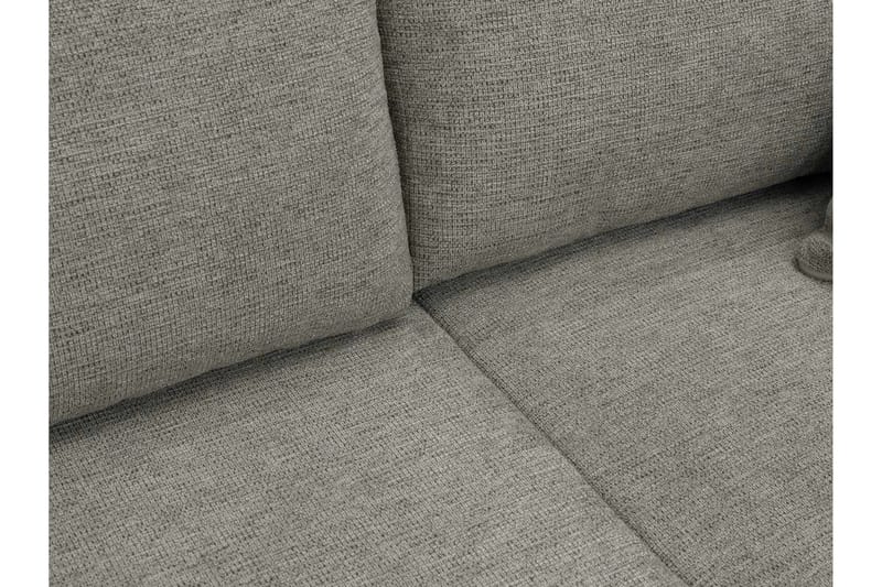 Barile Bäddsoffa Dubbeldivan 4-sits i Plysch - Beige - Möbler - Vardagsrum - Bäddsoffor - U bäddsoffa