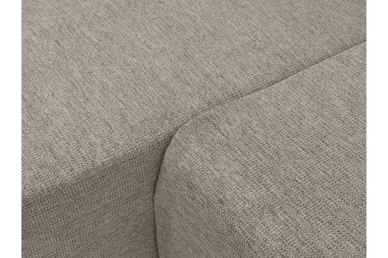 Barile Bäddsoffa med Divan 3-sits i Plysch - Vit - Möbler - Vardagsrum - Bäddsoffor