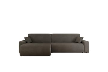 Barile Bäddsoffa med Divan 3-sits i Plysch