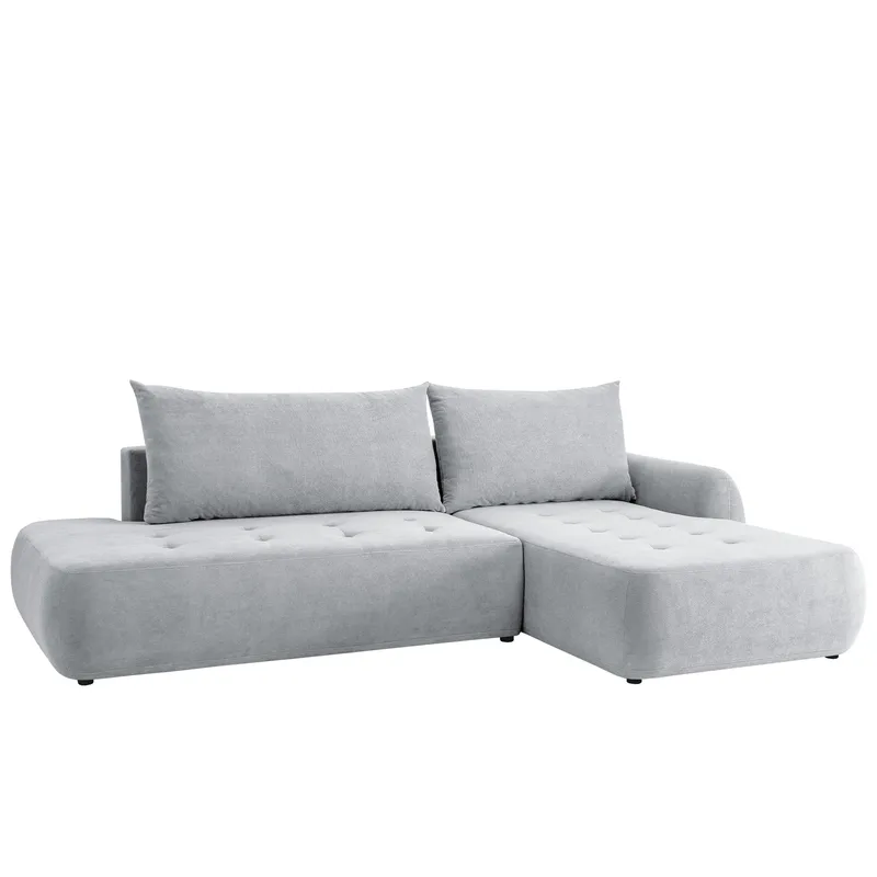 Bastos Bäddsoffa med Divan Höger, Grå