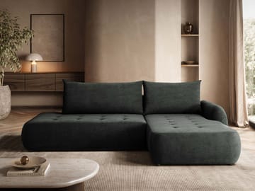 Bastos Bäddsoffa med Divan Höger - Grå - Möbler - Vardagsrum - Bäddsoffor