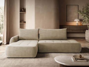 Bastos Bäddsoffa med Divan Vänster - Beige - Möbler - Vardagsrum - Bäddsoffor
