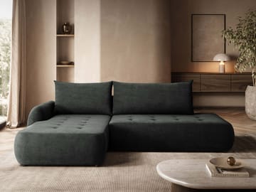 Bastos Bäddsoffa med Divan Vänster - Grå - Möbler - Vardagsrum - Bäddsoffor