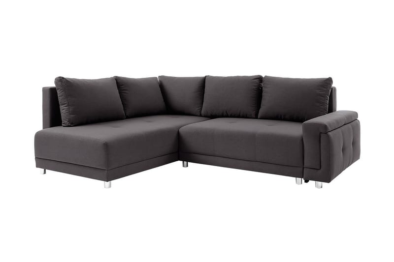 BEATE Bäddsoffa divan vänster Vänster - Grå - Möbler - Vardagsrum - Bäddsoffor - Hörnbäddsoffa
