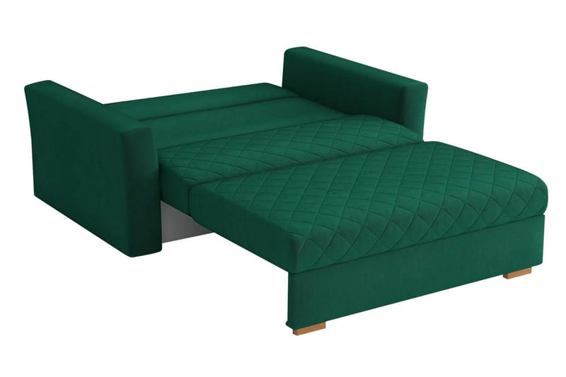 Bensbyn 2-sits Bäddsoffa Rutmönster - Svart - Möbler - Vardagsrum - Bäddsoffor