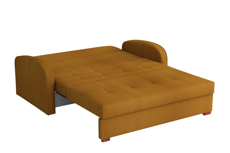 Bensbyn Bäddsoffa 153x98x85 cm - Gul - Möbler - Vardagsrum - Bäddsoffor
