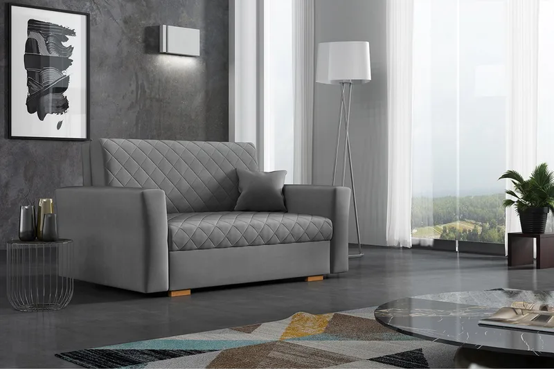 Bensbyn Bäddsoffa - Grå - Möbler - Vardagsrum - Bäddsoffor