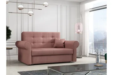 Bensbyn Bäddsoffa - Rosa - Möbler - Vardagsrum - Bäddsoffor