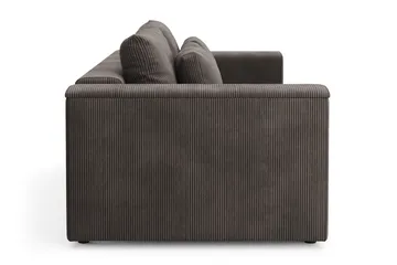 Bergen Extra Djup 3-sits Bäddsoffa med förvaring i manchester - Taupe - Möbler - Vardagsrum - Bäddsoffor - 3-sits bäddsoffa