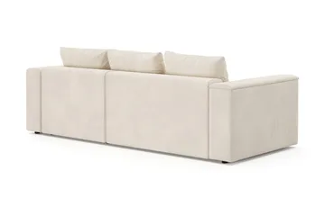 Bergen Extra Djup 3-sits Bäddsoffa med vändbar divan och förvaring i manchester - Beige - Möbler - Vardagsrum - Bäddsoffor