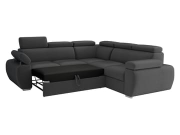Binche 5-sits Bäddsoffa hörn med förvaring - Brun - Möbler - Vardagsrum - Bäddsoffor