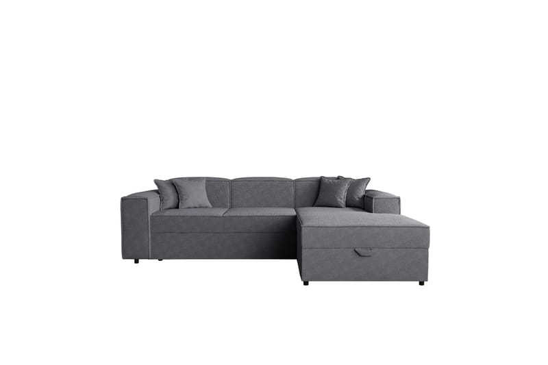 Bizantine Bäddsoffa m. Divan 3-sits - Grå - Möbler - Vardagsrum - Bäddsoffor