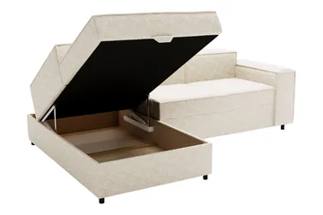 Bizantine Bäddsoffa m. Divan 3-sits - Grå - Möbler - Vardagsrum - Bäddsoffor