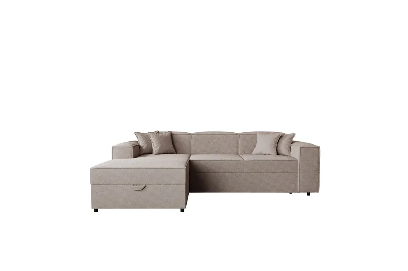 Bizantine Bäddsoffa m. Divan 3-sits, Grå