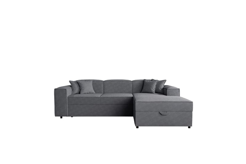 Bizantine Bäddsoffa m. Divan 3-sits - Grå - Möbler - Vardagsrum - Bäddsoffor