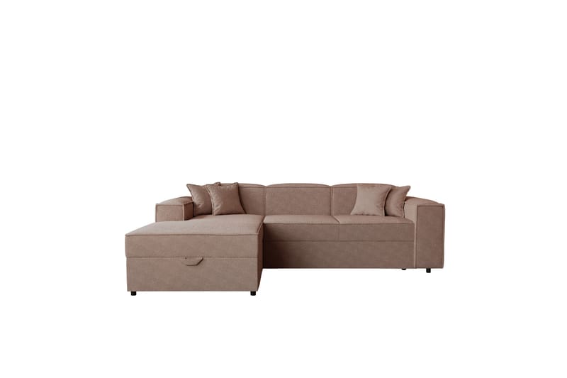 Bizantine Bäddsoffa m. Divan 3-sits - Rosa - Möbler - Vardagsrum - Bäddsoffor