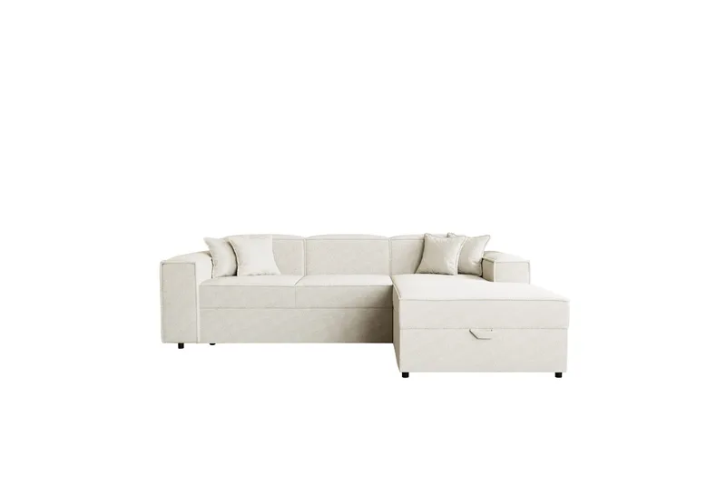 Bizantine Bäddsoffa m. Divan 3-sits - Vit - Möbler - Vardagsrum - Bäddsoffor