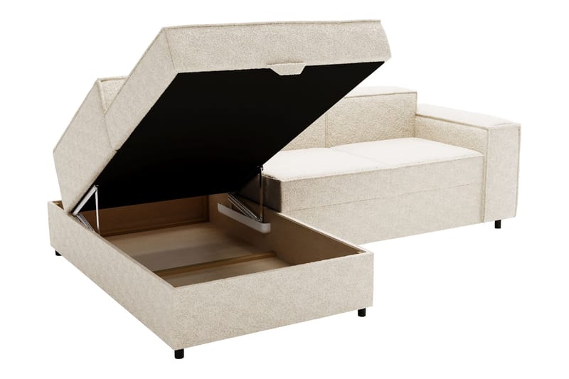 Bizantine Bäddsoffa m. Divan 3-sits - Vit - Möbler - Vardagsrum - Bäddsoffor