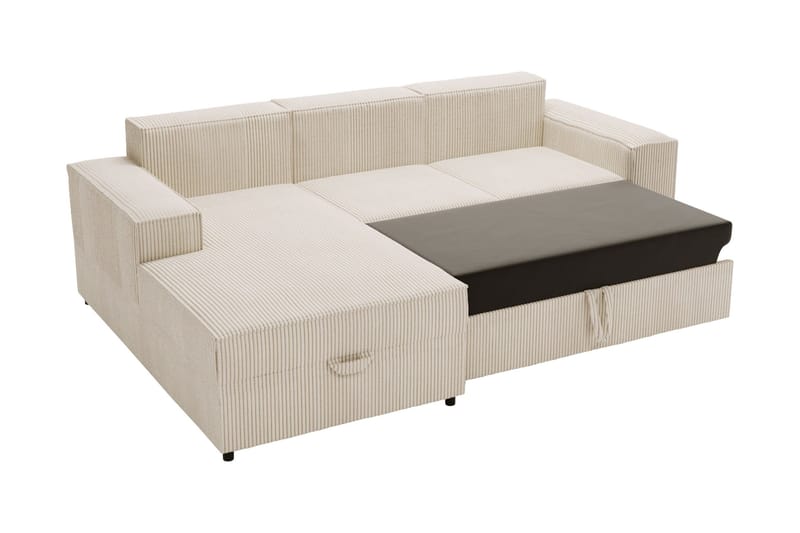 Bizantine Bäddsoffa m. Divan 3-sits - Vit - Möbler - Vardagsrum - Bäddsoffor
